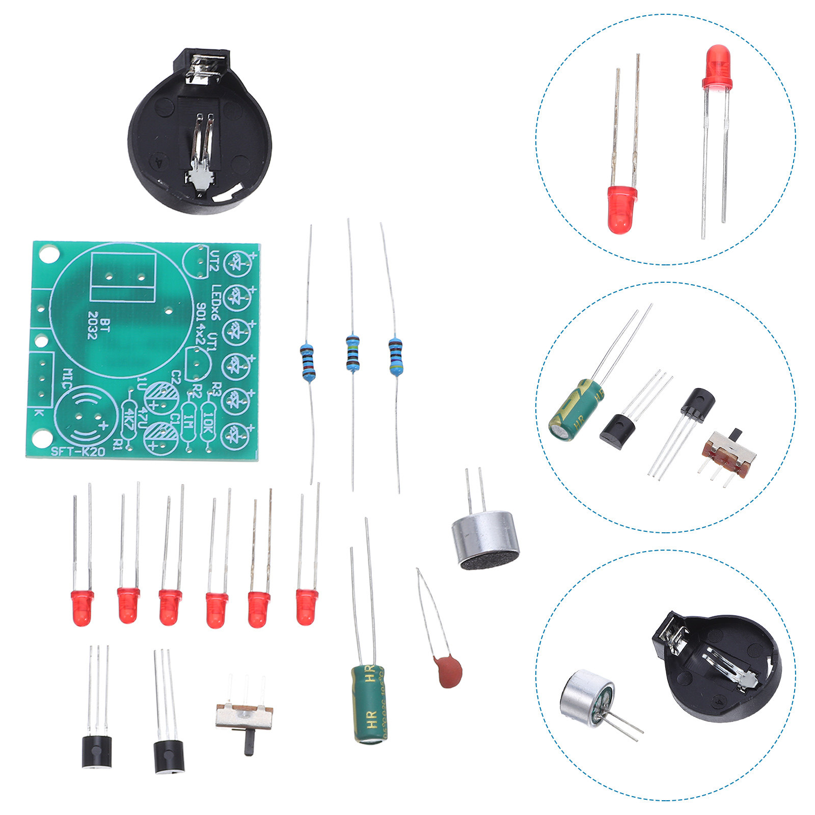 Diy Electronics Projects For Adults - Kit de Metrônomo LED Controlado por