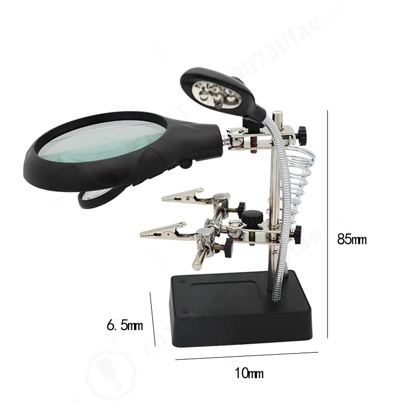 Diy Electronics Workbench - Lupa de Soldagem 10X com Luz
