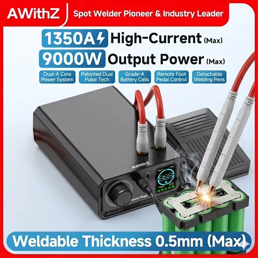 Diy Electronics Spot Welder - Awithz 9000w soldador de ponto de