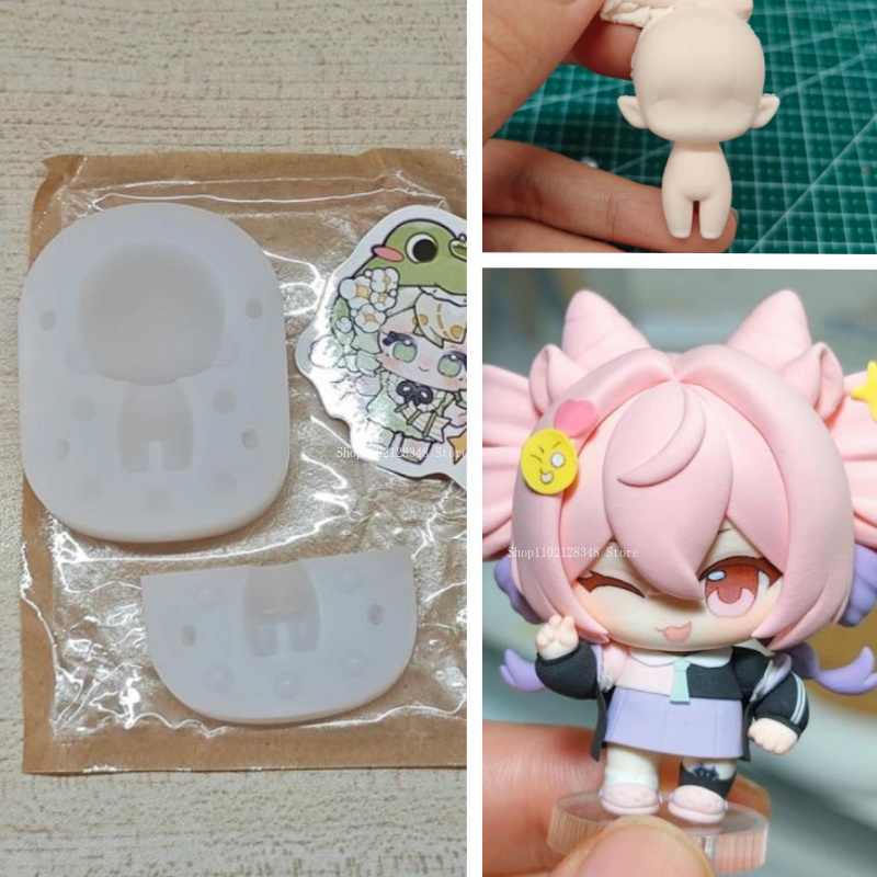 Diy Q - Molde de Silicone para Modelagem de