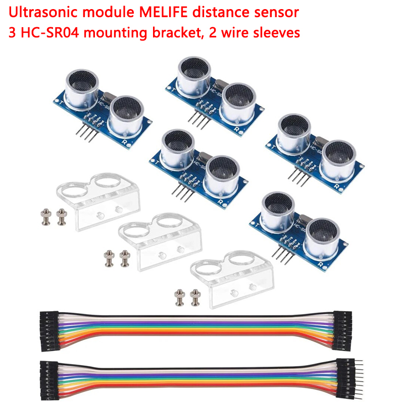 Ultrasonic Sensor Hc - 5 módulos ultrassônicos, sensor de distância