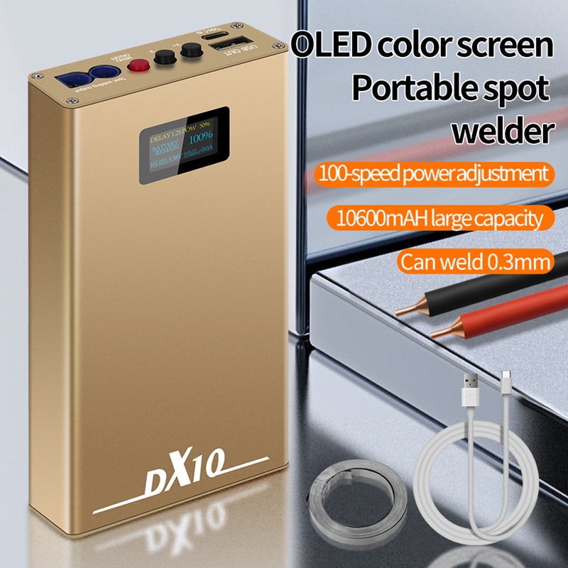 Diy Electronics Spot Welder - 10600mah dx10 máquina de solda de