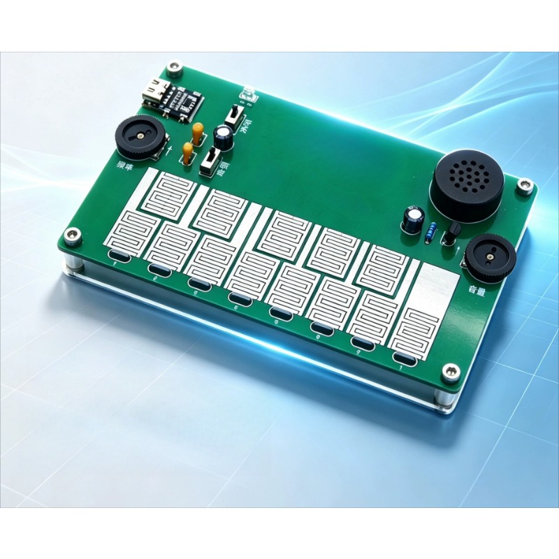 Diy Electronics Course - Piano eletrônico interativo: Kit de design