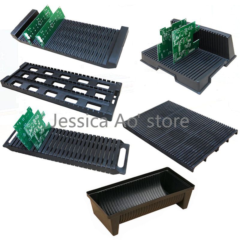 Diy Electronics Rack - Suporte de plástico preto para lanterna,
