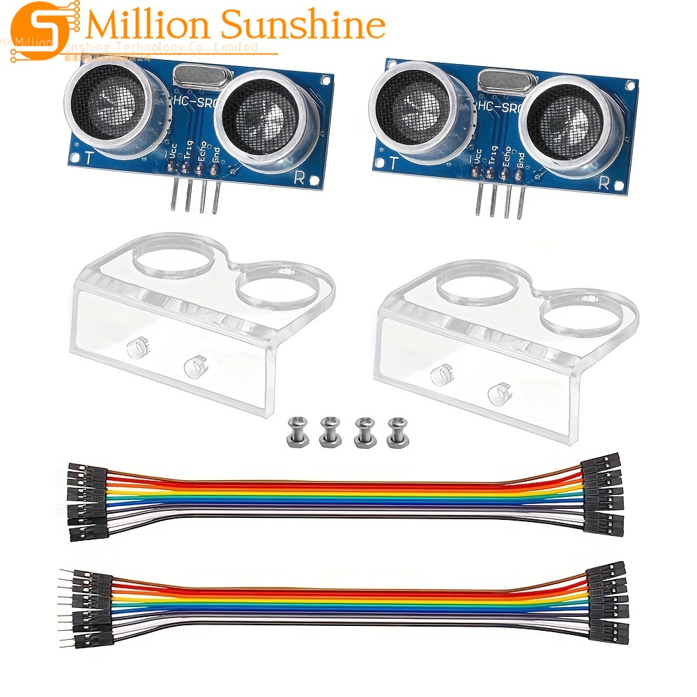 Ultrasonic Sensor Hc - 2 Peças Módulo Sensor Ultrassônico HC-SR04