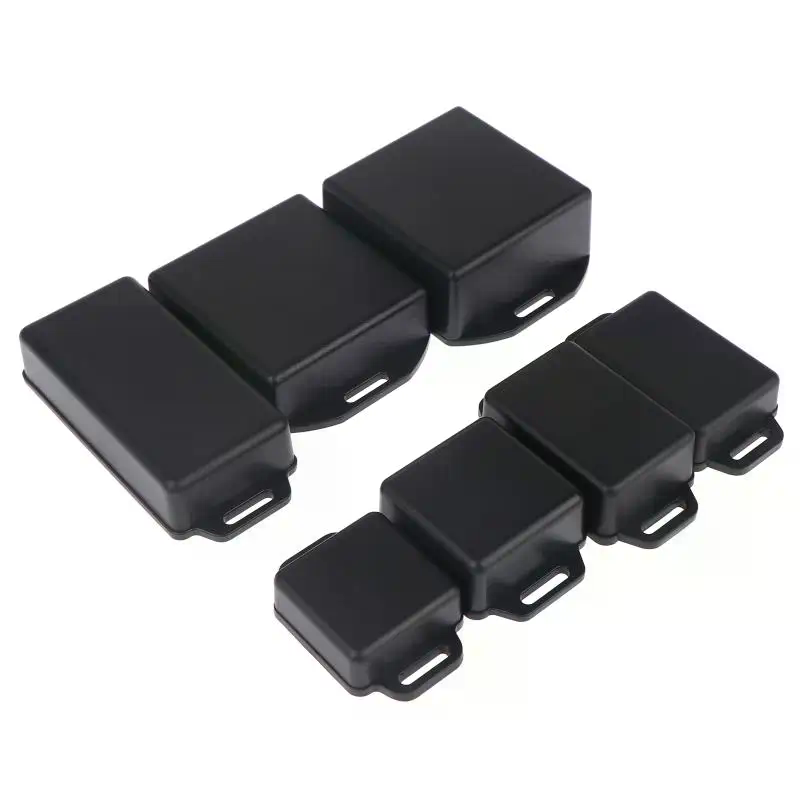 Diy Electronics Components - Conjunto de caixas de plástico preto