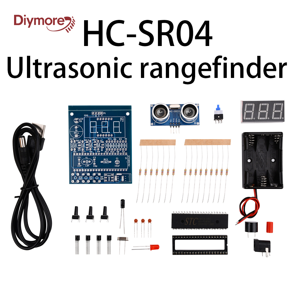 Ultrasonic Sensor Hc - Kit DIY de Alarme Ultrassônico com