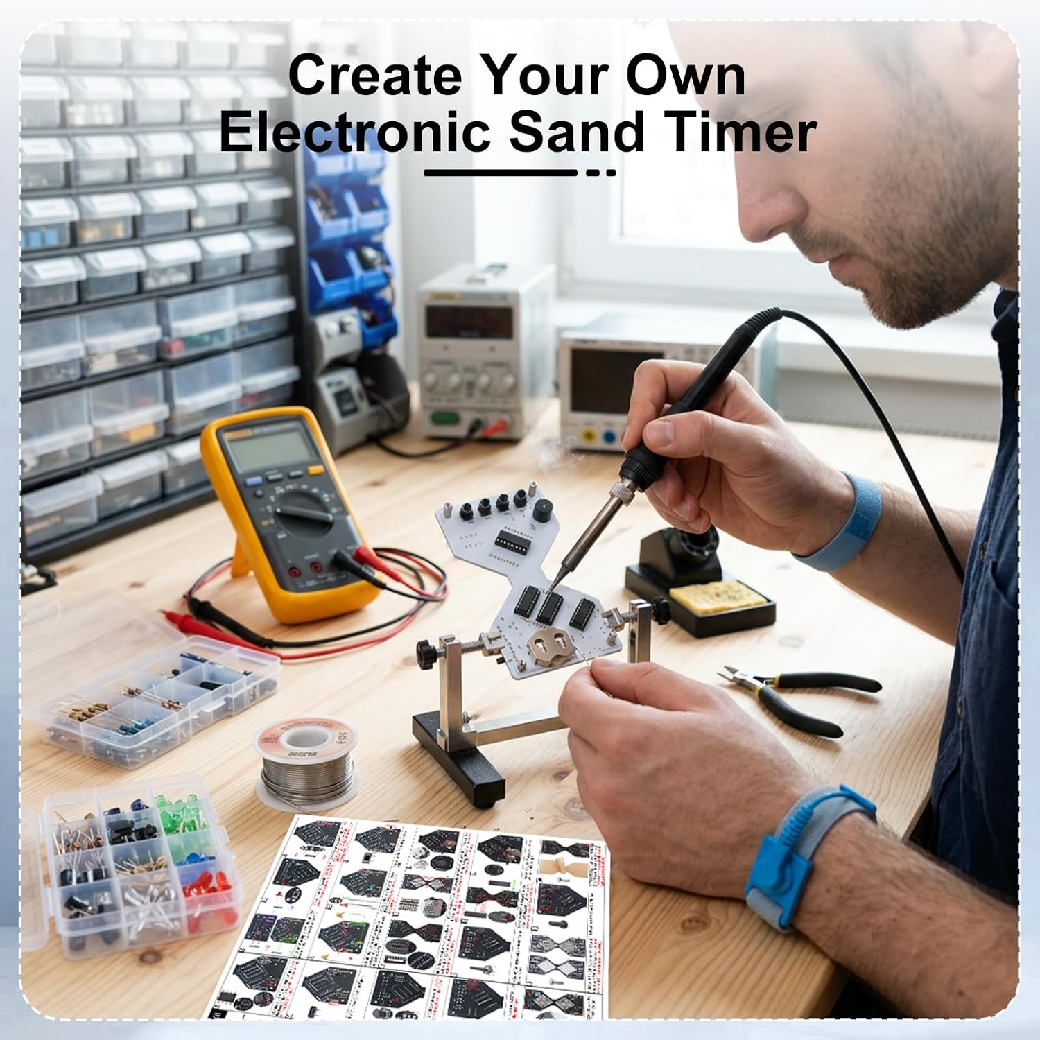Kit de Soldagem DIY para Ampul - Diy Electronics Projects For Adults avaliação e preço