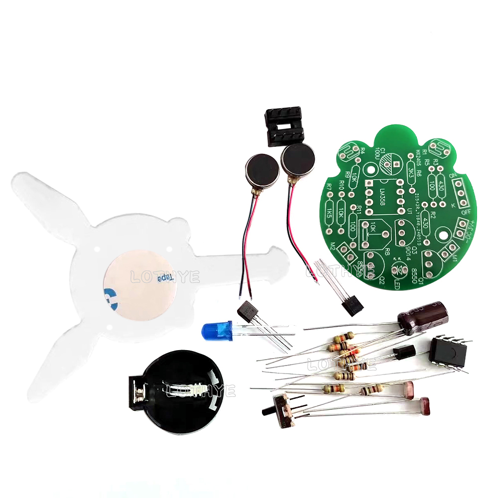 Kit firefly fotossensível robô - Diy Electronics Workbench avaliação e preço
