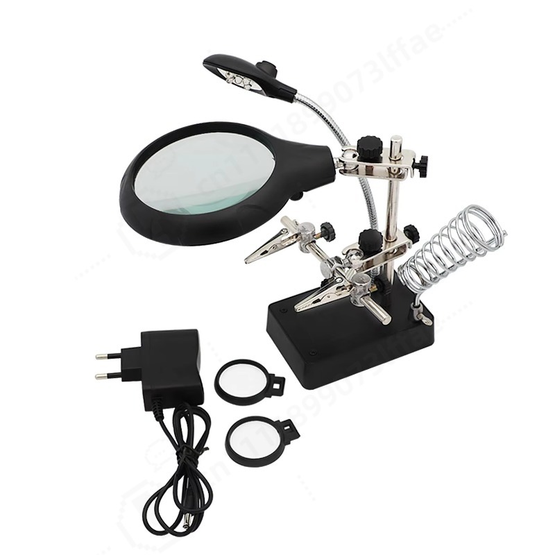 Lupa de Soldagem 10X com Luz L - Diy Electronics Workbench avaliação e preço