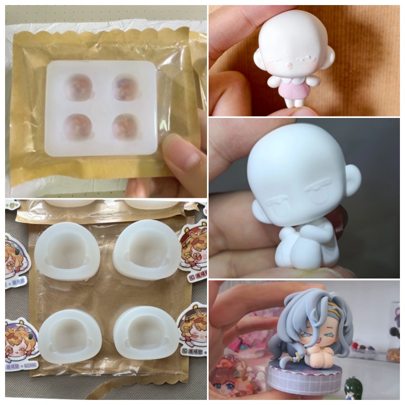 Molde de Silicone para Rosto d - Diy Q avaliação e preço