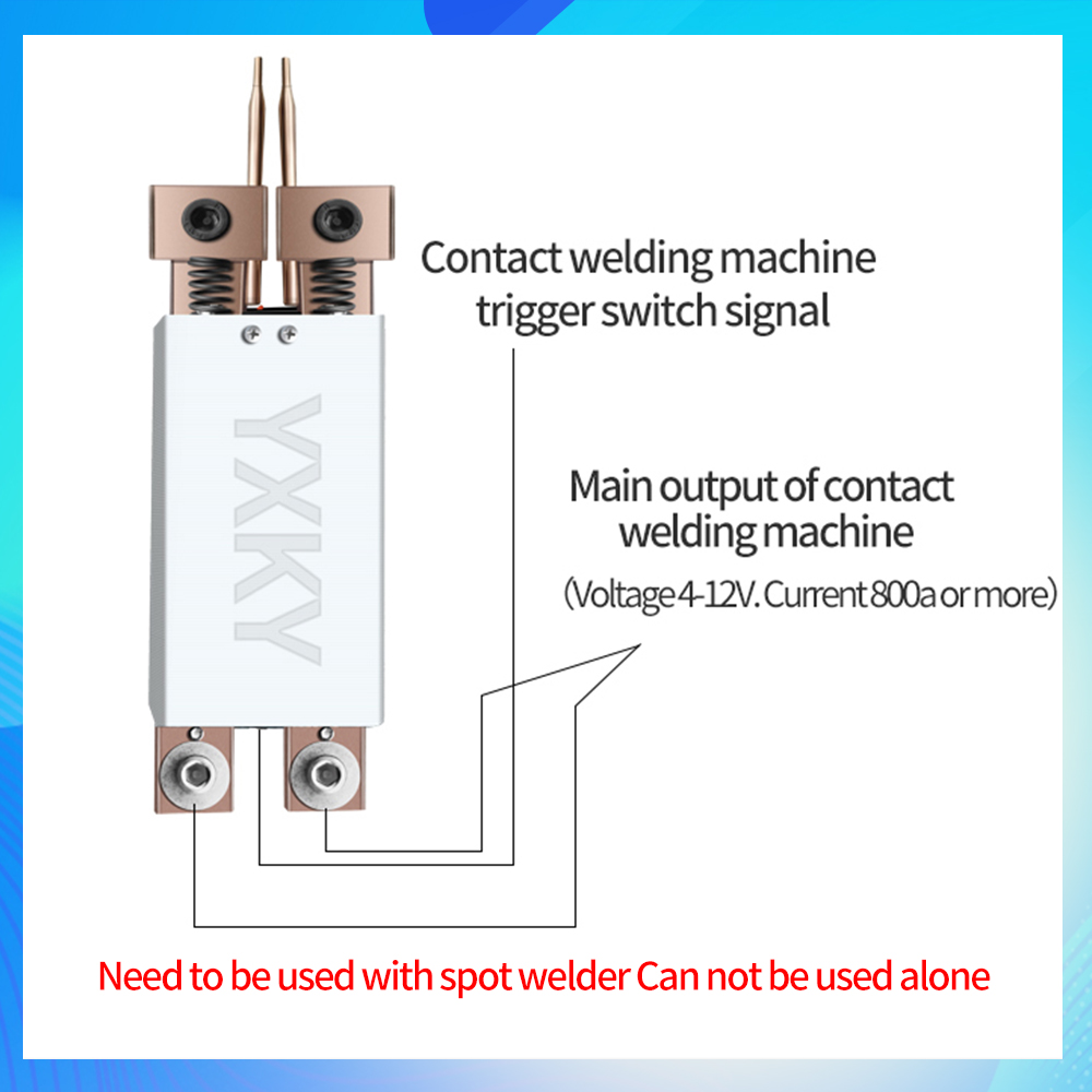 Caneta de solda a ponto 4-12v  - Diy Electronics Spot Welder avaliação e preço