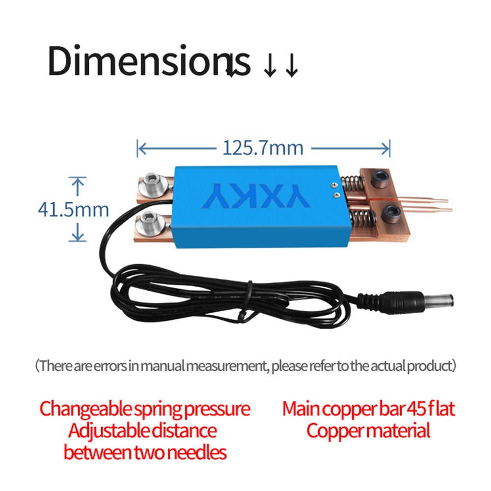 Caneta de solda a ponto 4-12v  - Diy Electronics Spot Welder avaliação e preço