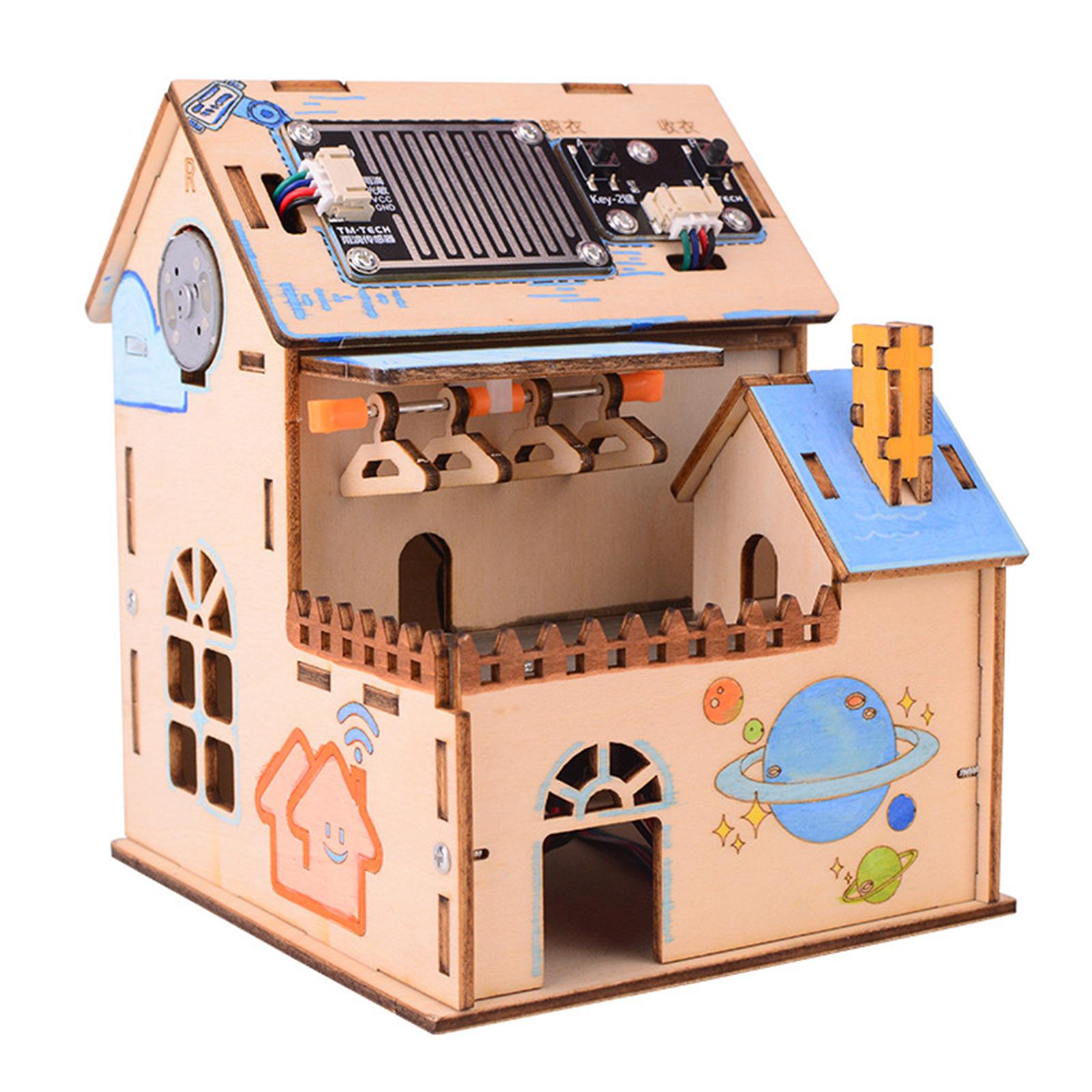 Casa diy com rack de secagem d - Diy Electronics Rack avaliação e preço