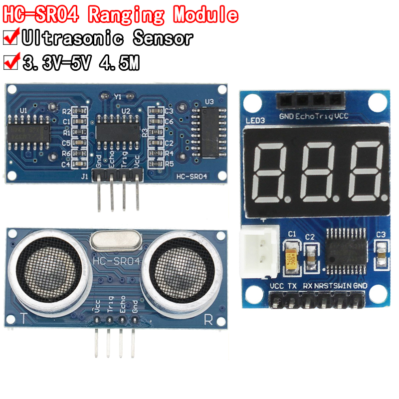 Sensor ultrassônico HC-SR04 hc - Ultrasonic Sensor Hc avaliação e preço