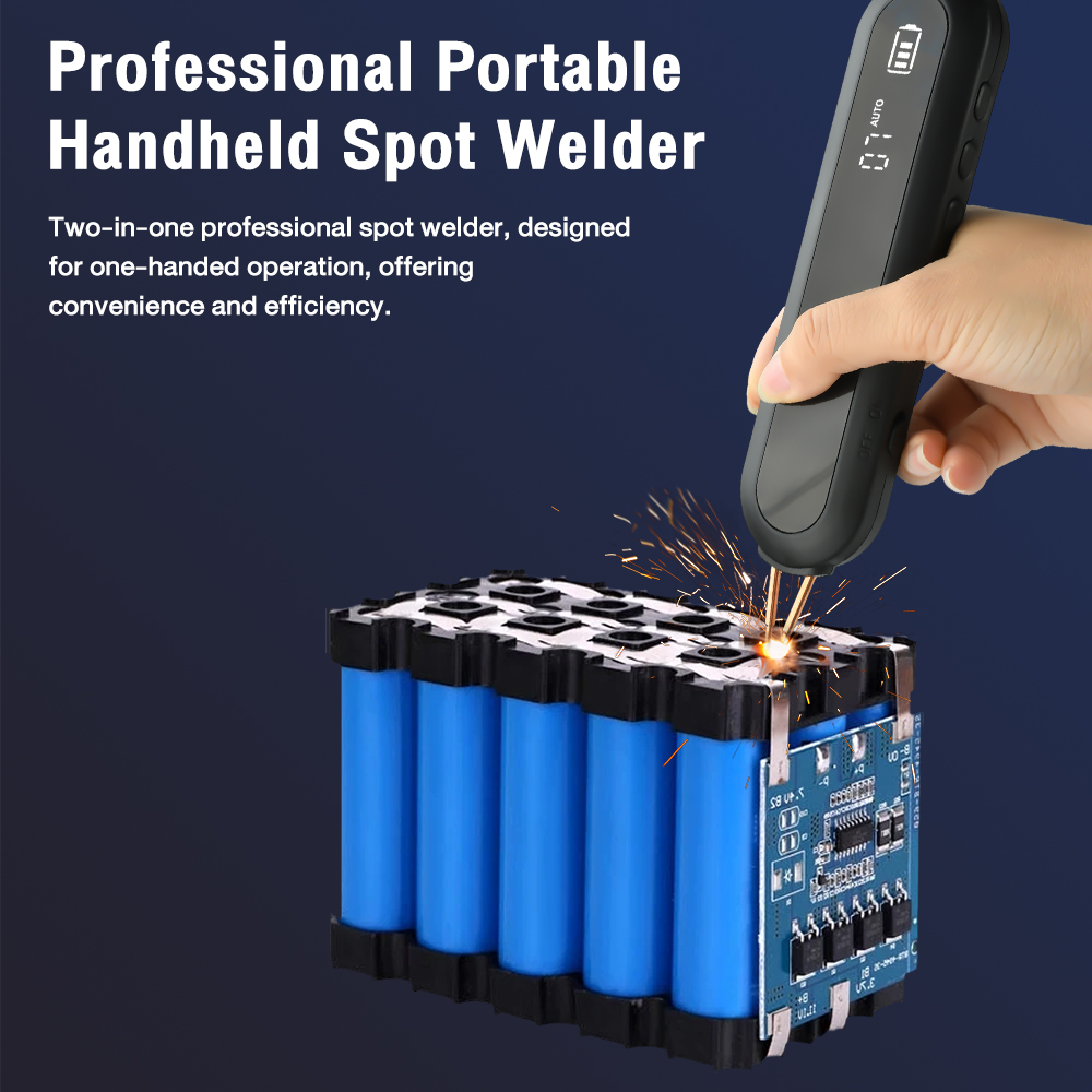 Máquina de solda a ponto portá - Diy Electronics Spot Welder avaliação e preço