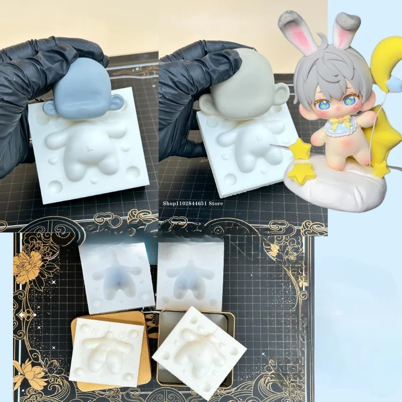 Q Version Cute Silicone Body/f - Diy Q avaliação e preço