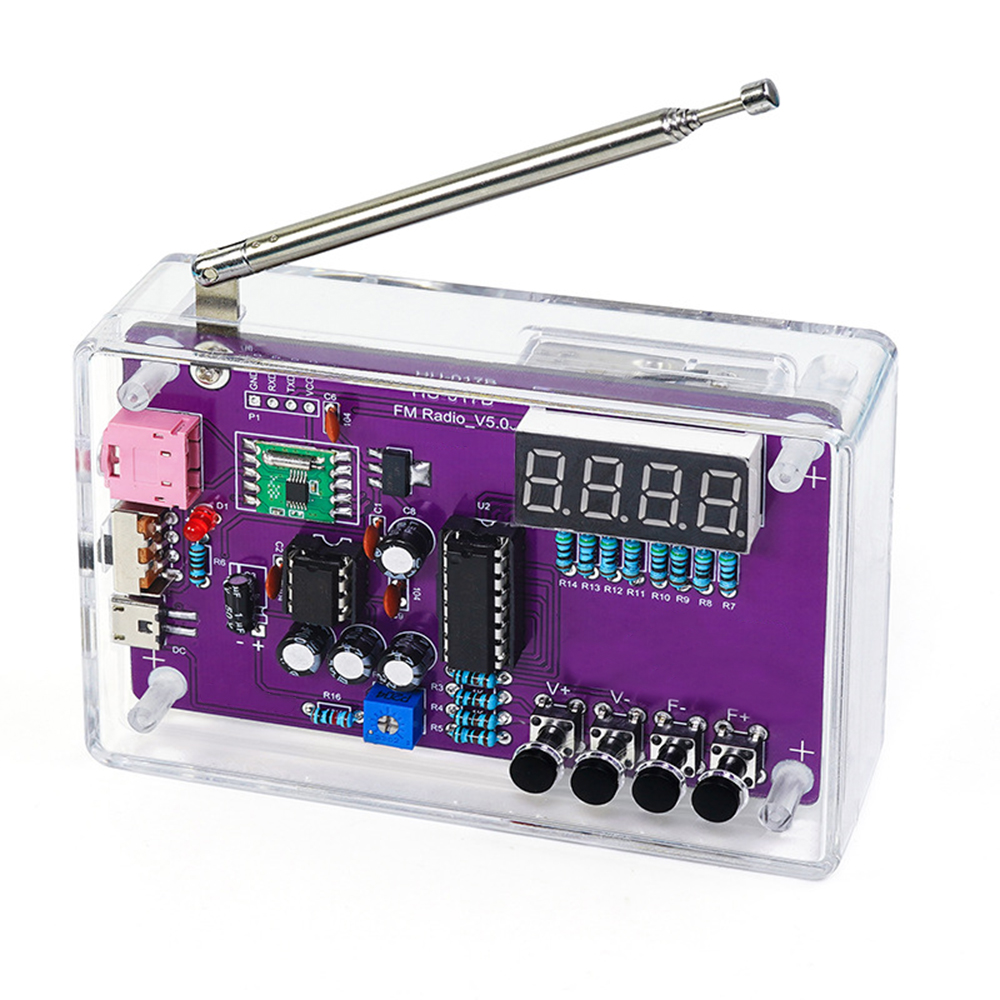 Kit de Rádio HU-017A/HU-017B,  - Diy Electronics Course avaliação e preço