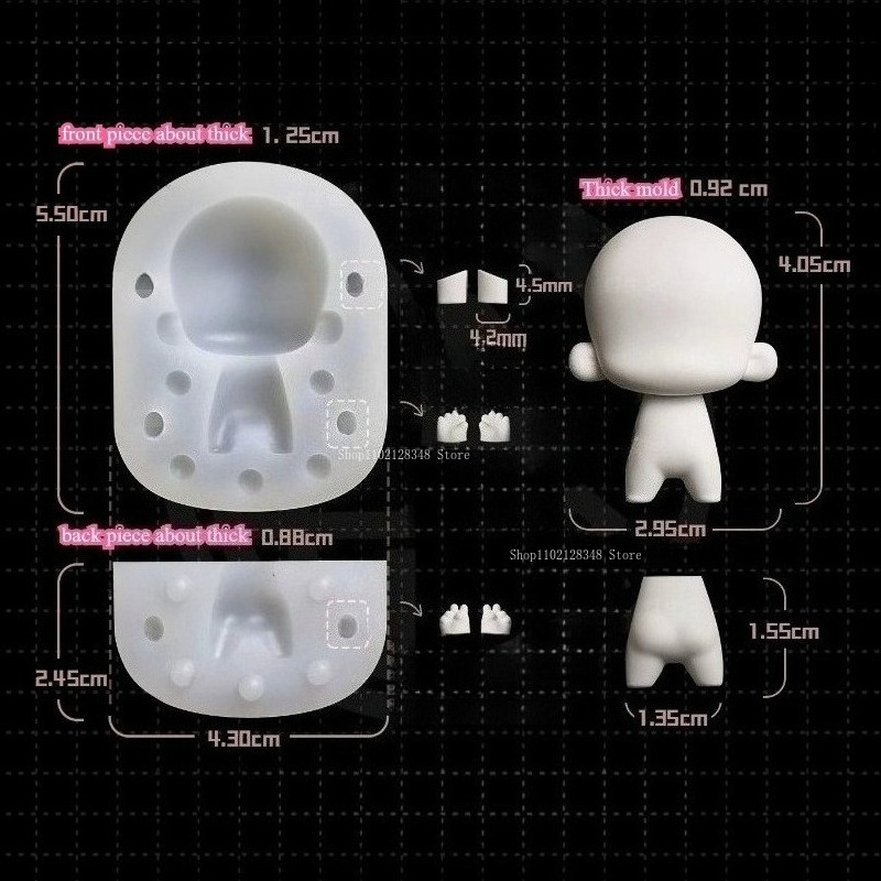 Molde de Silicone para Modelag - Diy Q avaliação e preço