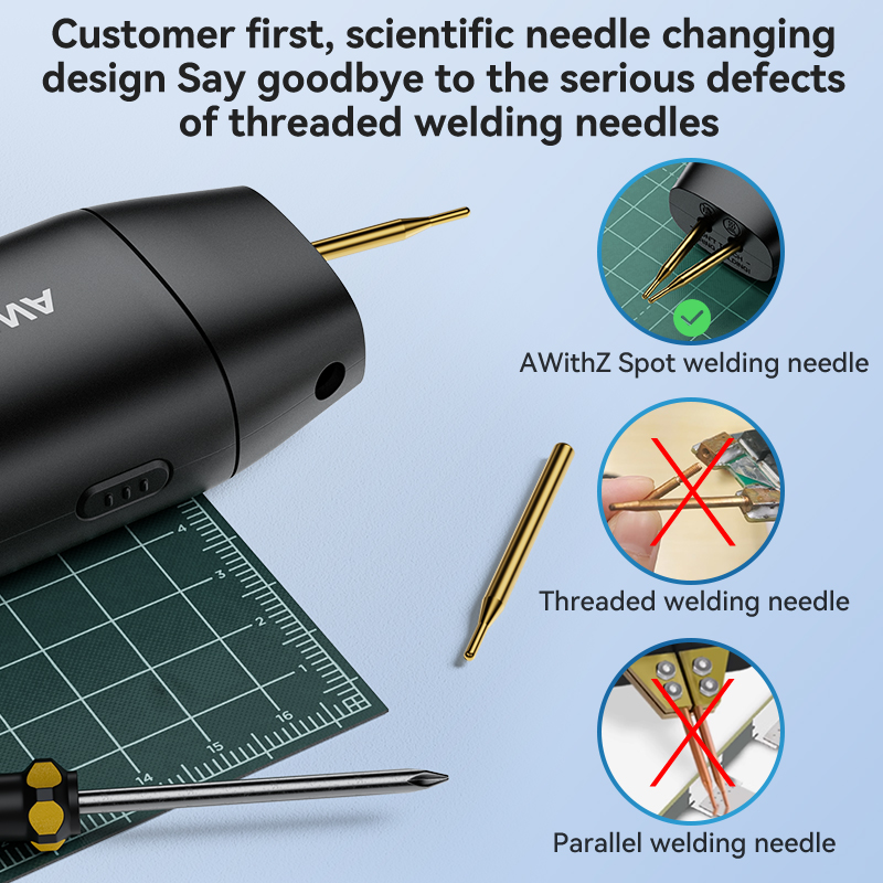 Awithz portátil bateria ponto  - Diy Electronics Spot Welder avaliação e preço