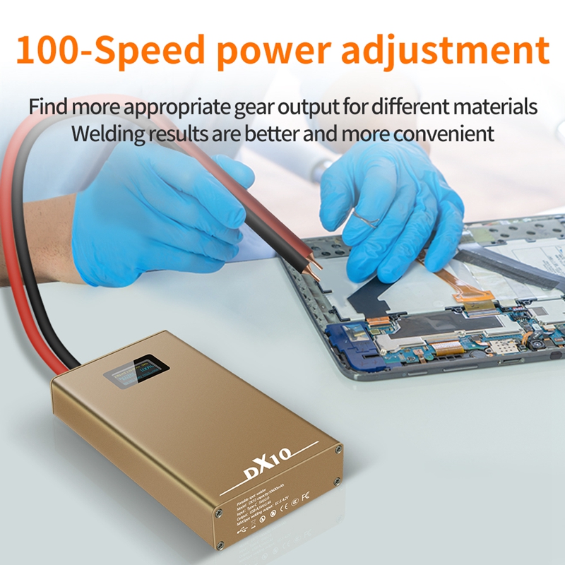10600mah dx10 máquina de solda - Diy Electronics Spot Welder avaliação e preço