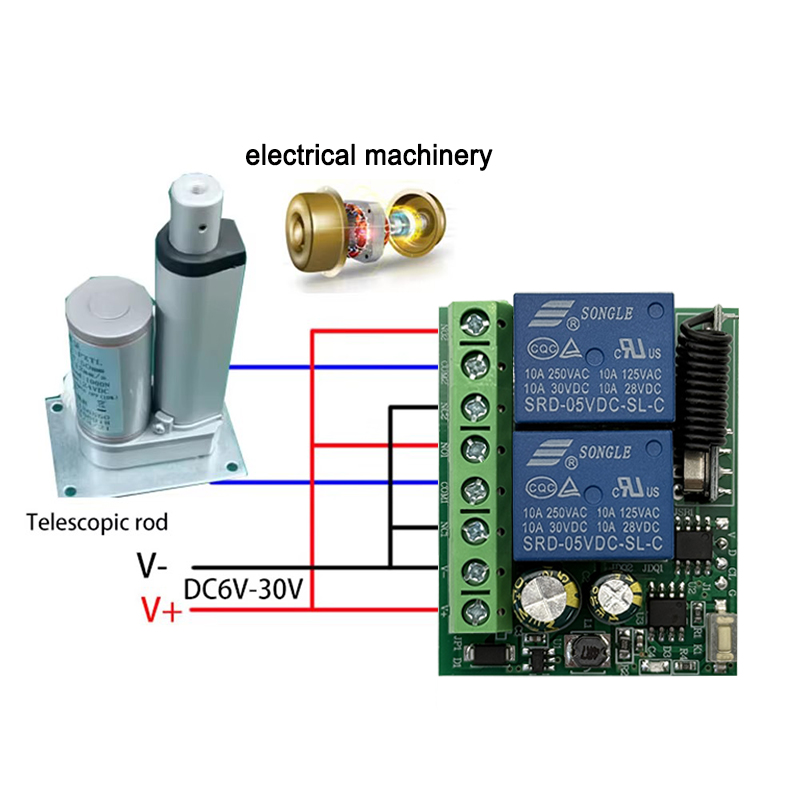 DC 12V 24V AC 220V RF433 2CH m - Rf 433Mhz Module avaliação e preço