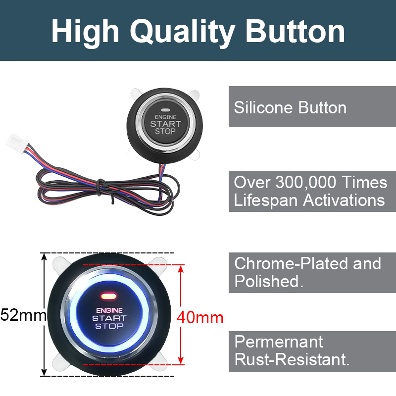 Sinovcle alarme de carro com c - Diy Electronics Button avaliação e preço