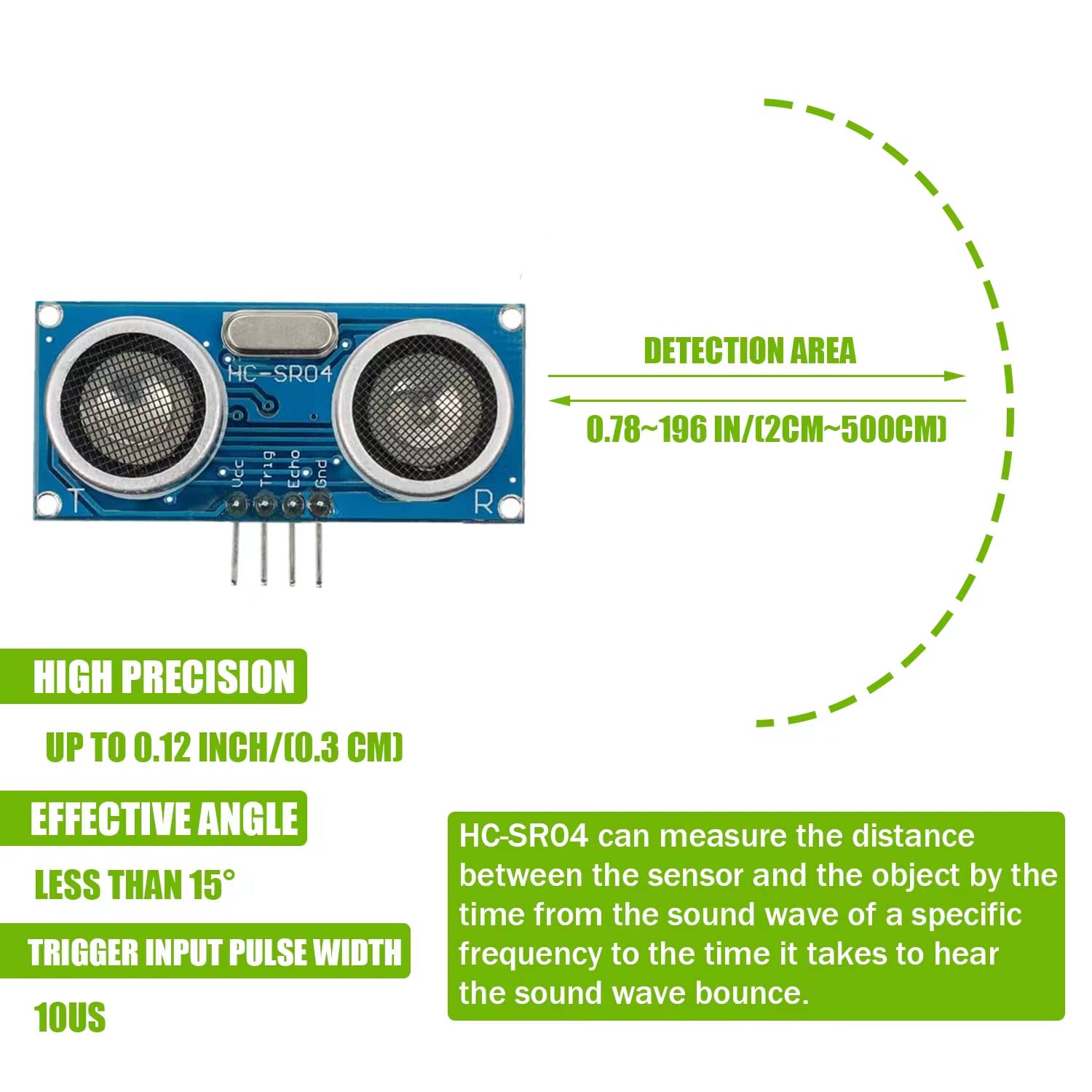 10pcs HC-SR04 Módulo de distân - Ultrasonic Sensor Hc avaliação e preço