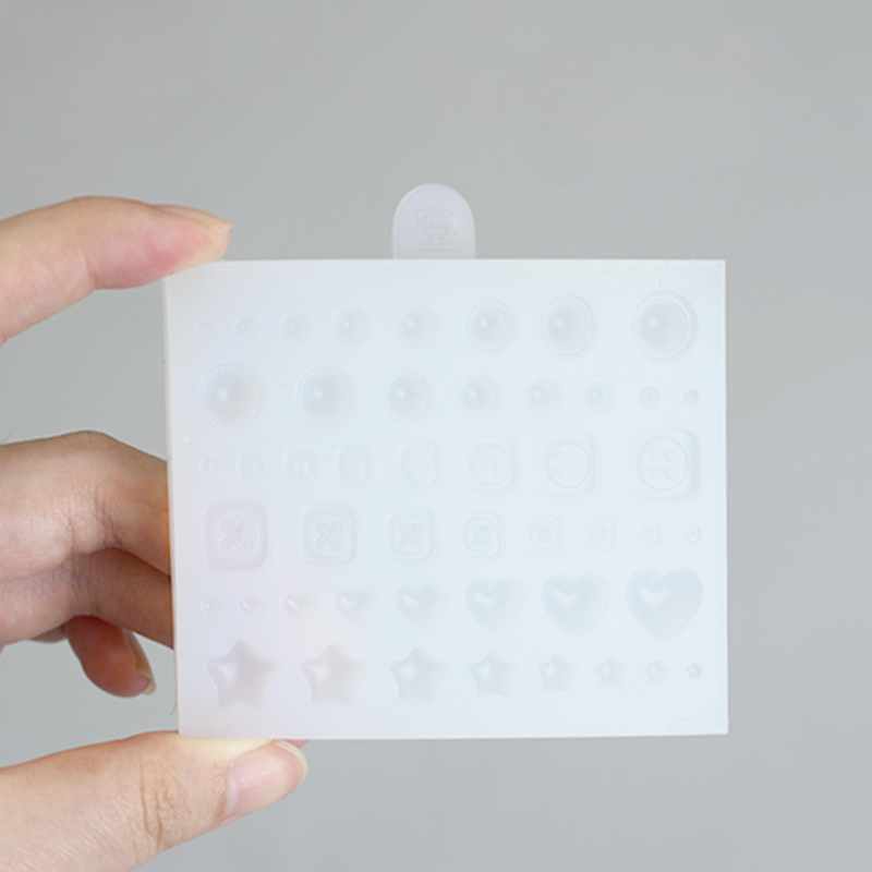 Molde de silicone com botão 3d - Diy Q avaliação e preço