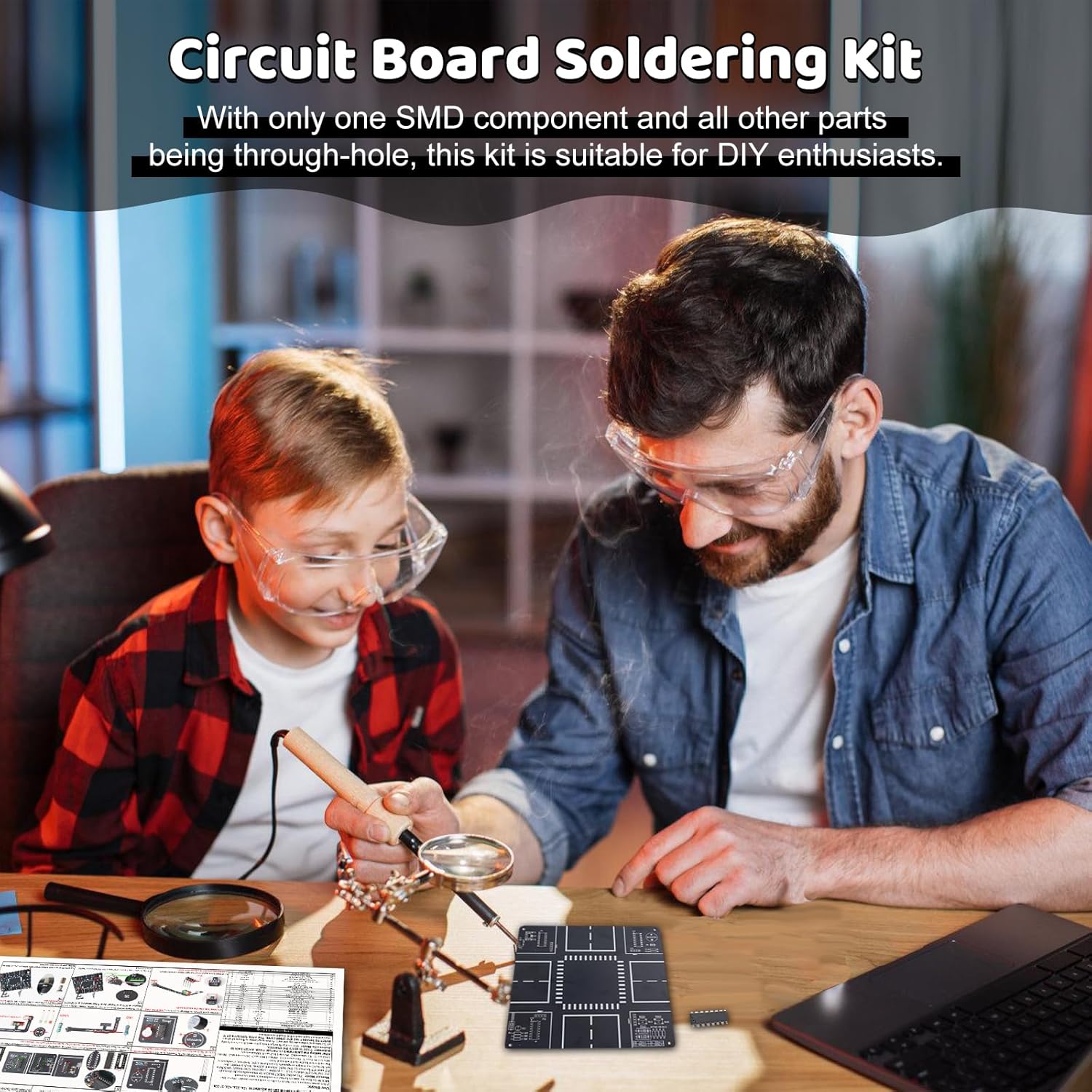 Kit de solda simulador de semá - Diy Electronics Projects For Adults avaliação e preço