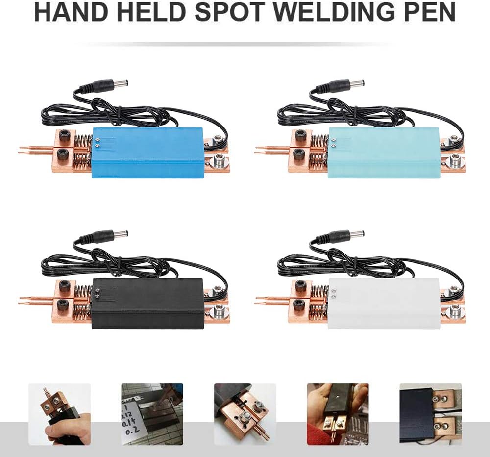 Caneta de solda a ponto integr - Diy Electronics Spot Welder avaliação e preço