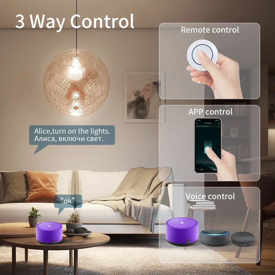 Tuya wifi interruptor intelige - Rf 433Mhz Module avaliação e preço