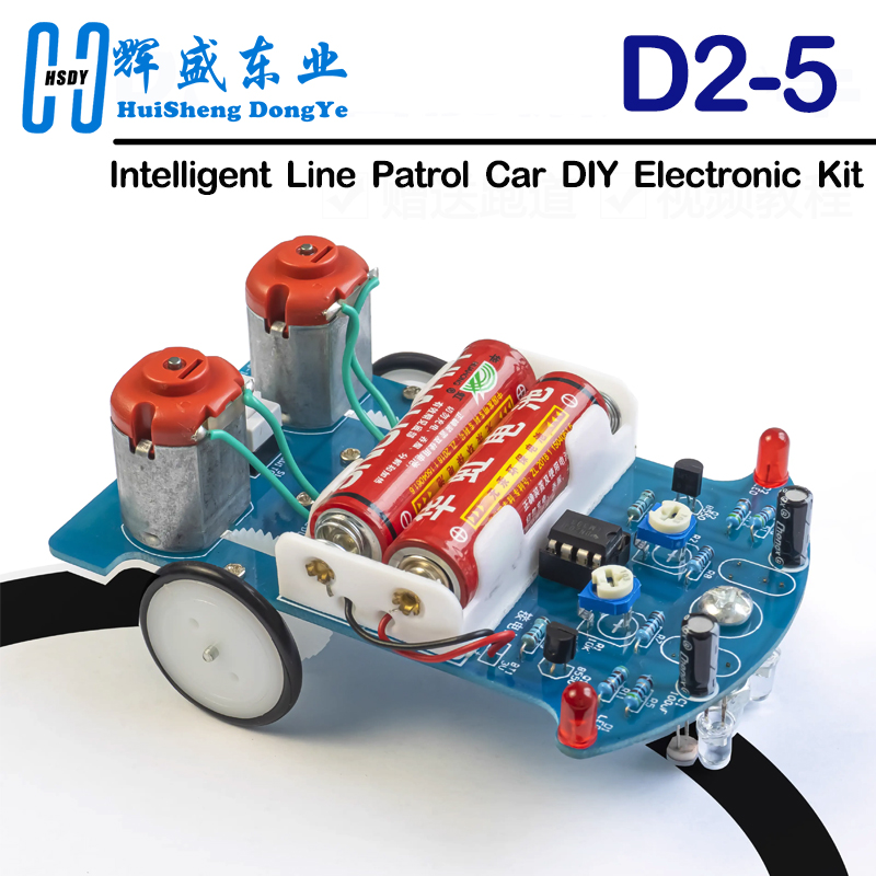 D2-5 Intelligent Track Car Pro - Diy Electronics Workbench avaliação e preço