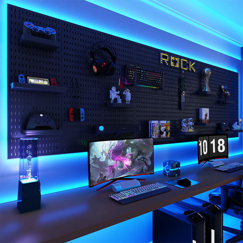 Placa de parede sem perfuração - Diy Electronics Rack avaliação e preço