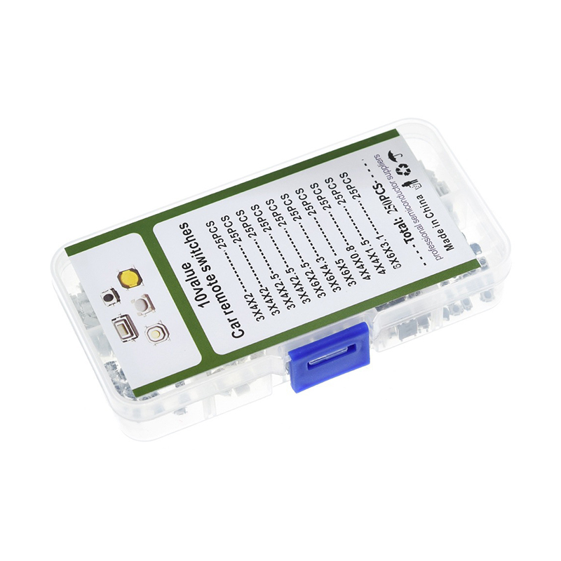 100/250 pçs botão interruptor  - Diy Electronics Button avaliação e preço