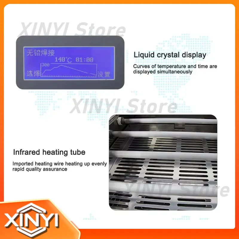 Forno de solda por refluxo sem - Diy Electronics Spot Welder avaliação e preço