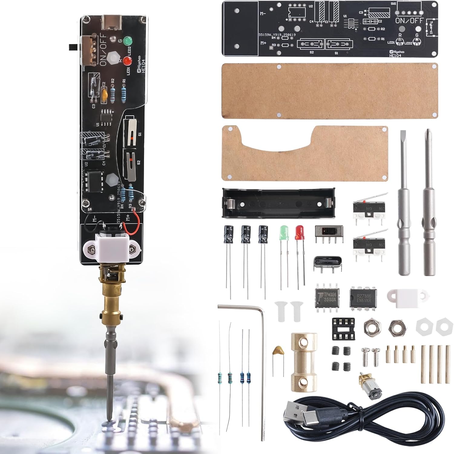 Kit de projeto de solda de cha - Diy Home Electronics Lab avaliação e preço