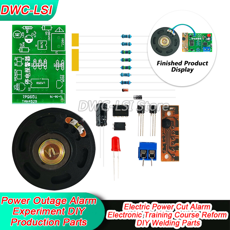 Kit experimental de alarme de  - Diy Electronics Course avaliação e preço