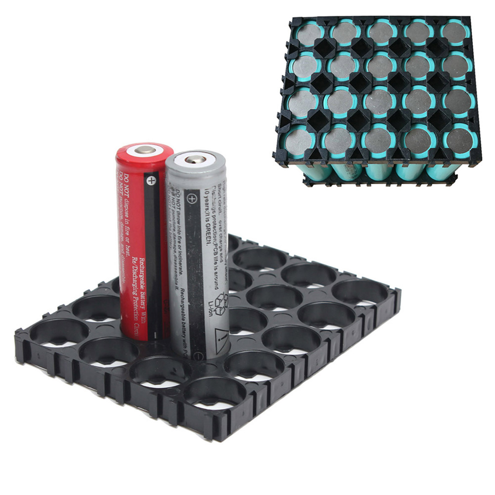 Suporte de Bateria Plástico 18 - Diy Electronics Rack avaliação e preço
