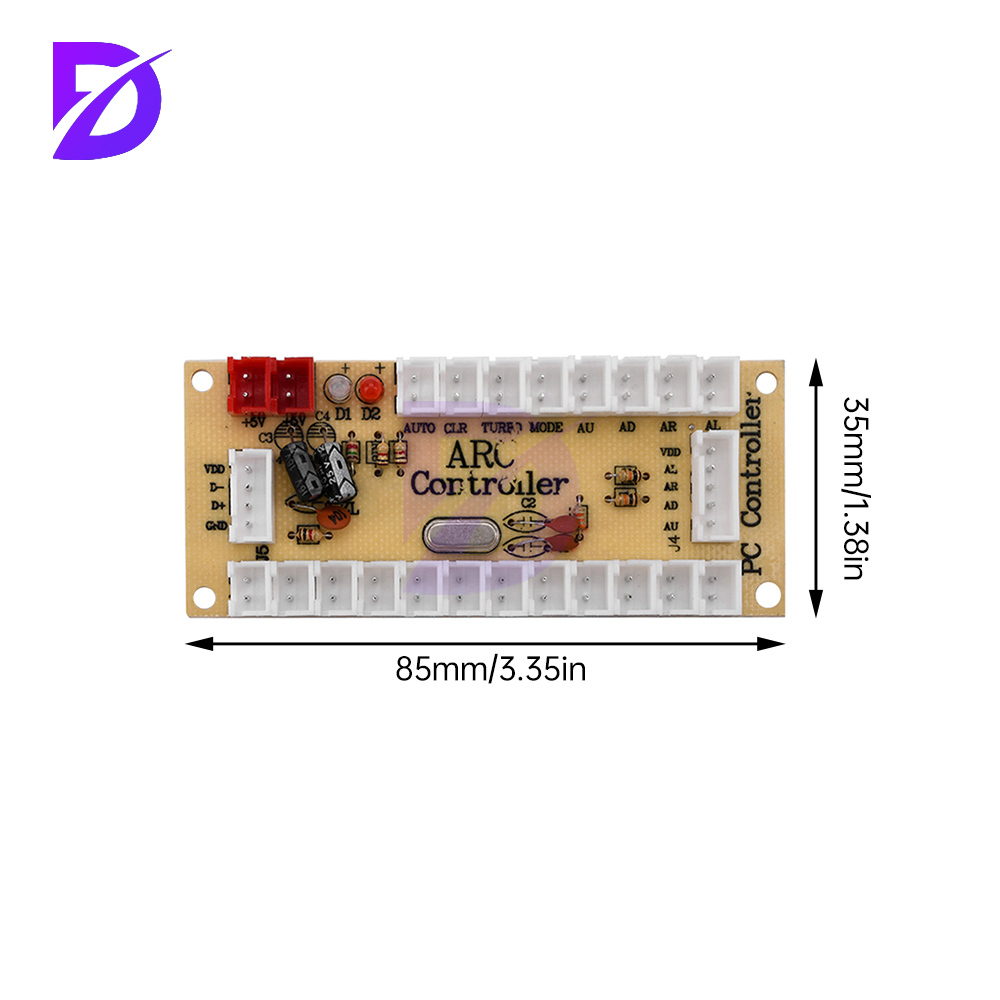 Placa de circuito de chip de j - Diy Arcade Electronics Kit avaliação e preço