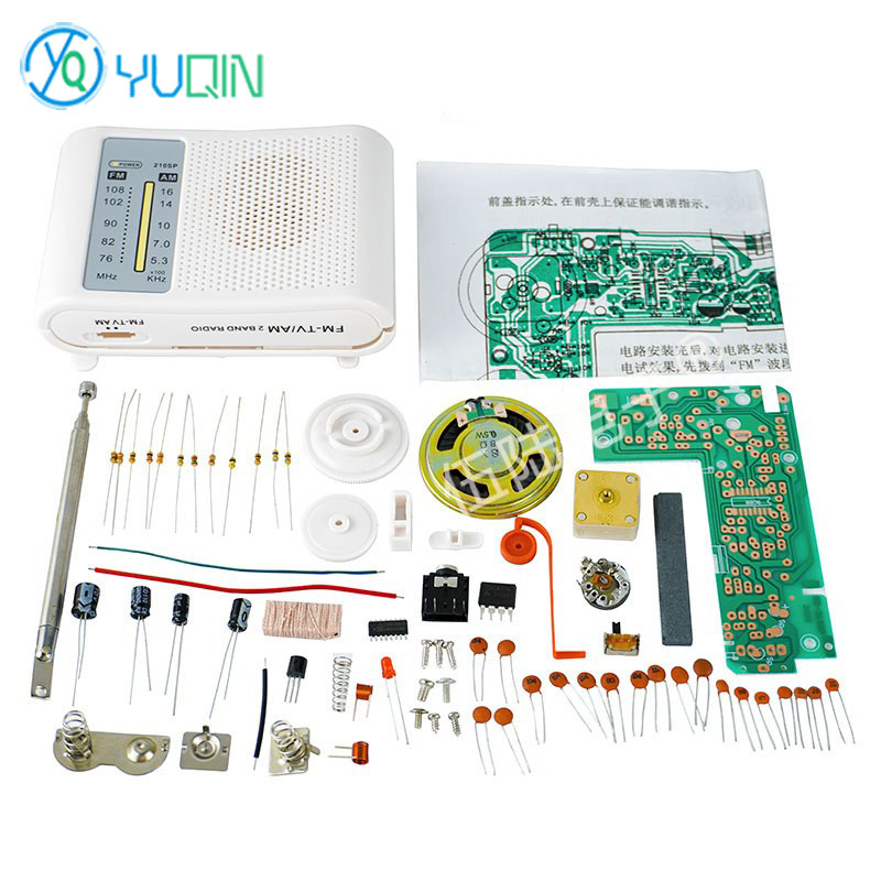 Kit de Rádio AM/FM 210SP DIY p - Diy Electronics Projects For Adults avaliação e preço