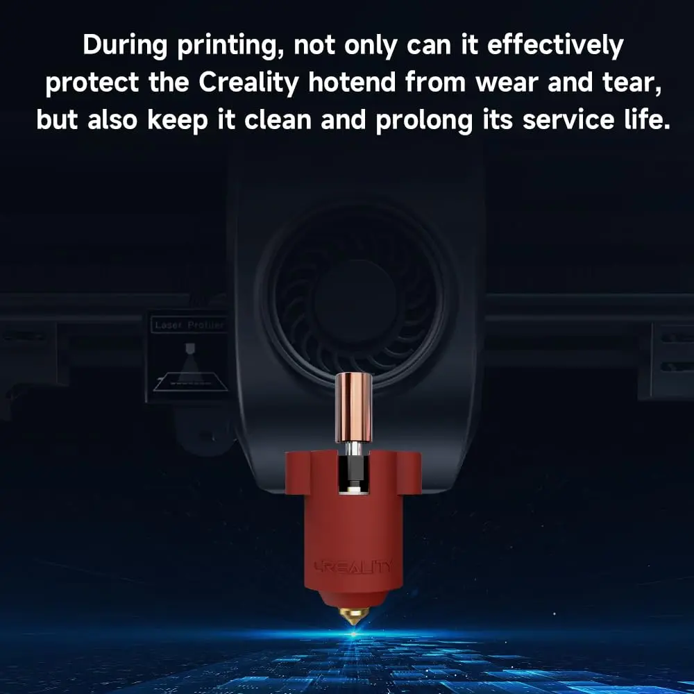 Creality silicone meia hotend  - Creality Printer K1 avaliação e preço