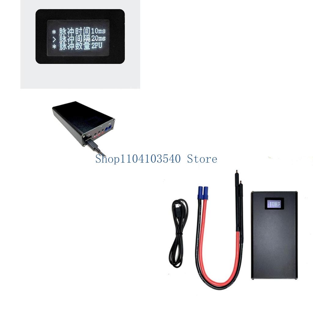 02dc portátil soldador ponto h - Diy Electronics Spot Welder avaliação e preço